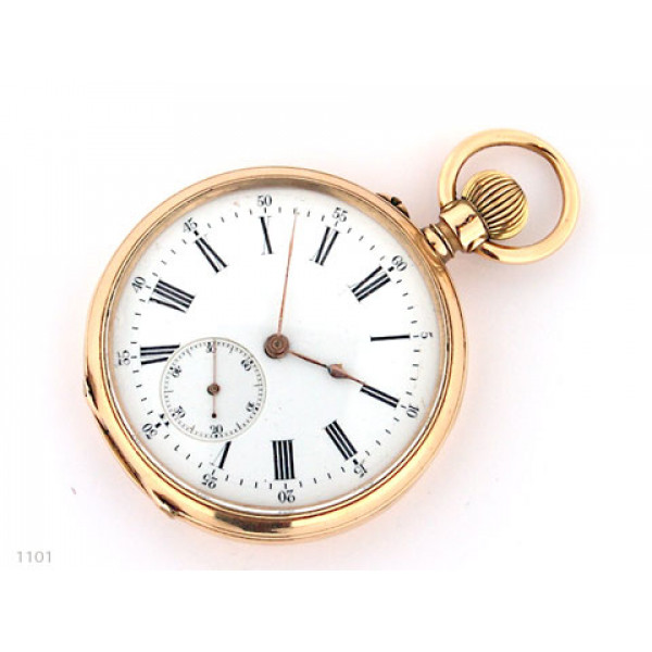 14K Gold Pocket Watch