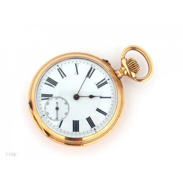 14K Gold Pocket Watch