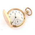 Gold Pocket Watch with Jewels in its mechanism
