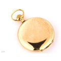 Gold Pocket Watch with Jewels in its Mechanism