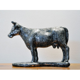 Αγαλματίδιο Αγελάδα από Γύψο