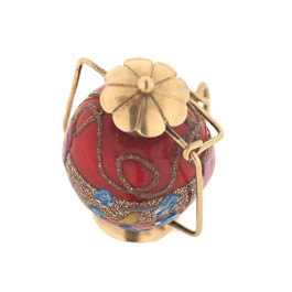 Χρυσό Μοτίφ σε σχήμα Φανάρι με Σμάλτα Χρυσό Μοτίφ σε σχήμα Φανάρι με Σμάλτα