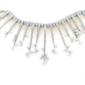 Diamond Necklace set in 18K White Gold