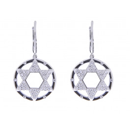 Silver Star Earrings