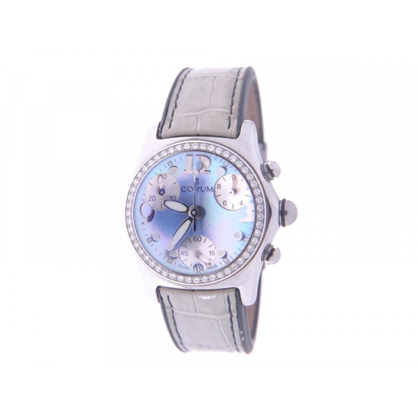 Woman's Corum Bubble Watch with Diamonds