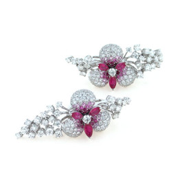 Σκουλαρίκια με Ρουμπίνια