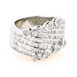 White Gold Diamond Ring