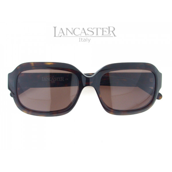 Brown Square Lancaster Sunglasses