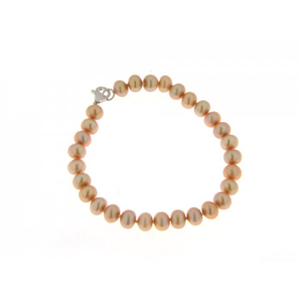 Golden Freshwater Pearl Bracelet