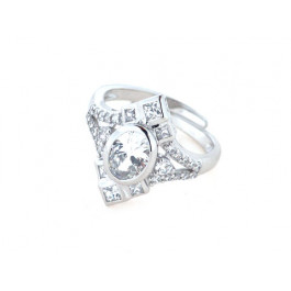 Platinum Plated Silver Ring