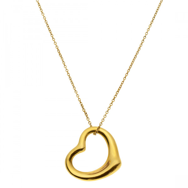 Χρυσό Μενταγιόν Καρδιά Tiffany & Co