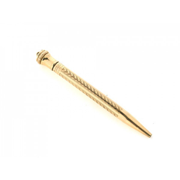 Pencil Pendant Gold Plated Shard Wahl Ever