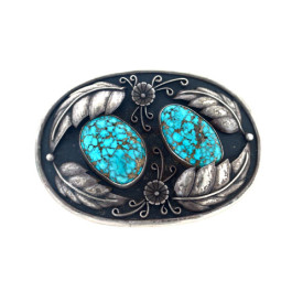 Αγκράφα ζώνης από ασήμι 