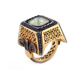 Signet Δαχτυλίδι με Διαμάντι