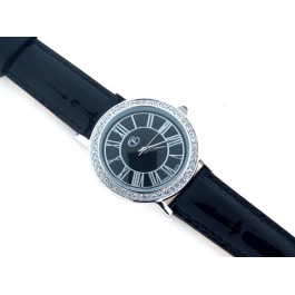 Galerie Tsangarakis Black Round Watch Galerie Tsangarakis Black Round Watch