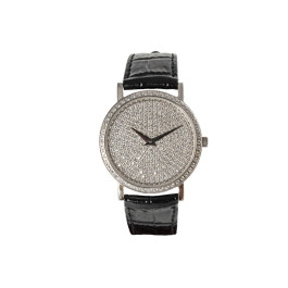 Black Round Galerie Tsangarakis Watch Black Round Galerie Tsangarakis Watch