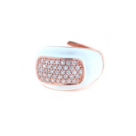 Pink Gold Plated Ring