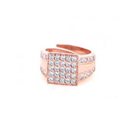 Pink Gold Plated Chevalier Ring