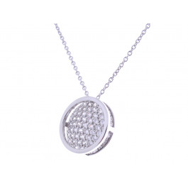 Silver Round Pendant