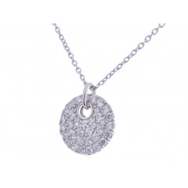 Silver Round Pendant