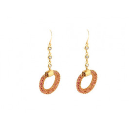 Gold Plated Silver Earrings