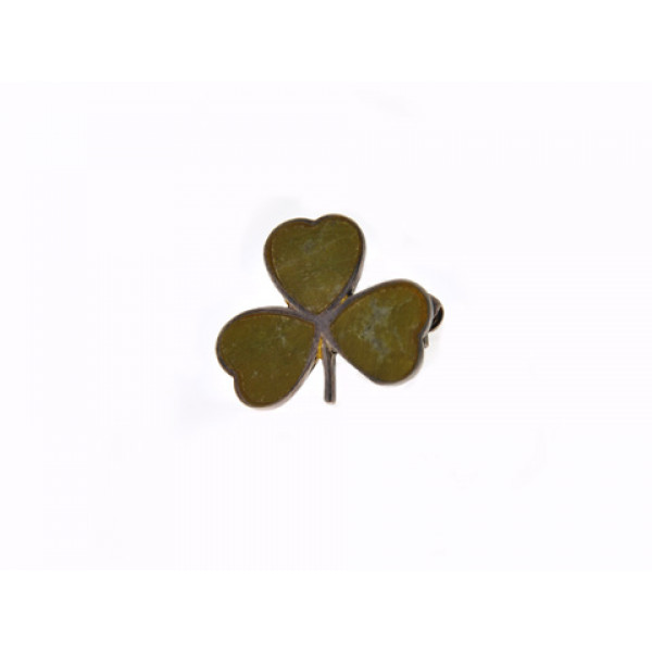 Antique Silver Pin Clover