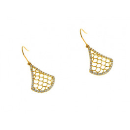 Gold Plated Silver Earrings