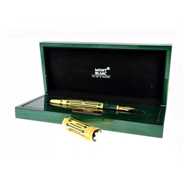 Montblanc Gold Plated Fountain Pen