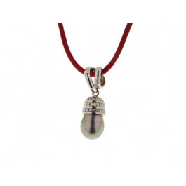 Black Tahitian Pearl Pendant