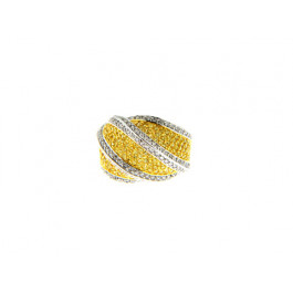 Citrine Bombe Ring