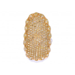 Statement Δαχτυλίδι με Citrine