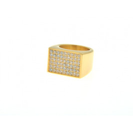 Gold Plated Chevalier Ring