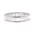 Diamond Eternity Ring set in 18K White Gold