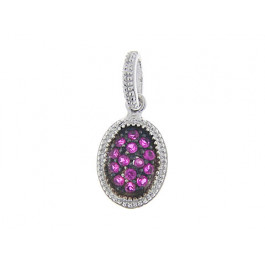 Silver Pendant Rosaline