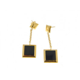 Gold Plated Drop Earrings