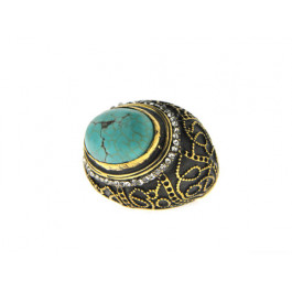 Turquoise Bombe Ring