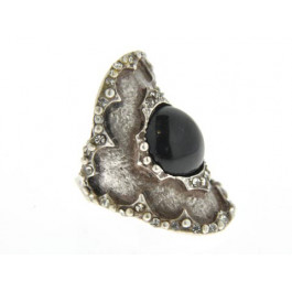 Black Onyx Statement Ring