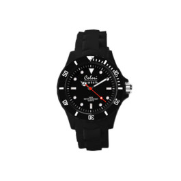 Ρολόι Colori Classic Quartz με Λουράκι Μαύρης Σιλικόνης Ρολόι Colori Classic Quartz με Λουράκι Μαύρης Σιλικόνης
