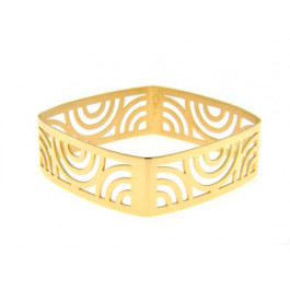 Gold Plated Bangle Bracelet