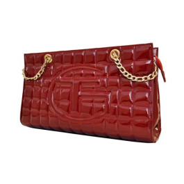 Μπορντώ Τσάντα Ώμου