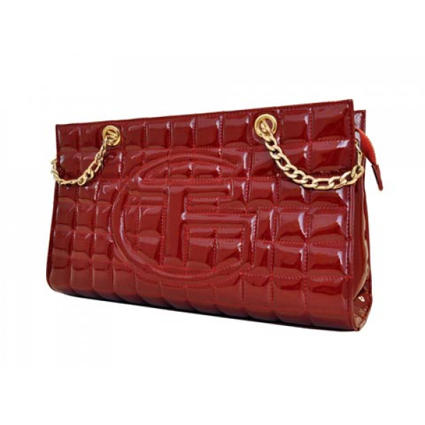 Burgundy Shoulder Bag ECO Leather