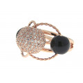 Black Onyx Ring by Paul Noel