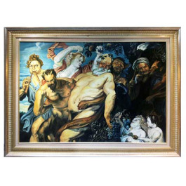 Painting depicting the biblical figure Samson Painting depicting the biblical figure Samson