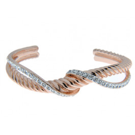 Pink Gold Plated Bangle