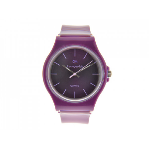 Watch Sunny Collection with a Purple Strap and Purple Dial