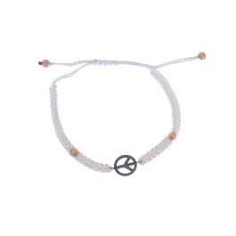 Πλεκτό Βραχιόλι με Μπριγιάν