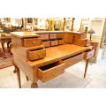 Vintage Large Secretary Desk made of Olive Root