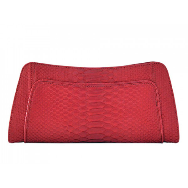 Κόκκινο Clutch GT Python Collection