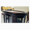 Oval Mahogany Bar