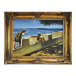 Ελαιογραφία "Παιδιά που Παίζουν"